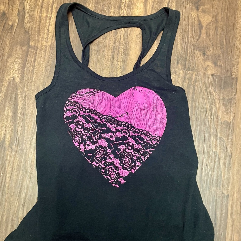 Black Heart tank top
